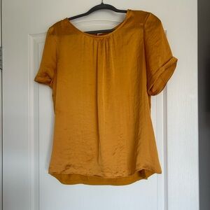 Cleo Mustard Blouse